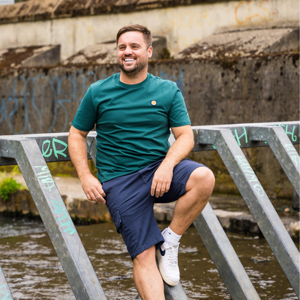 Classic From The Terraces Tee - Bottle Green