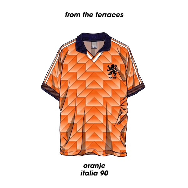 Netherlands Italia 90 Home Kit T-Shirt White