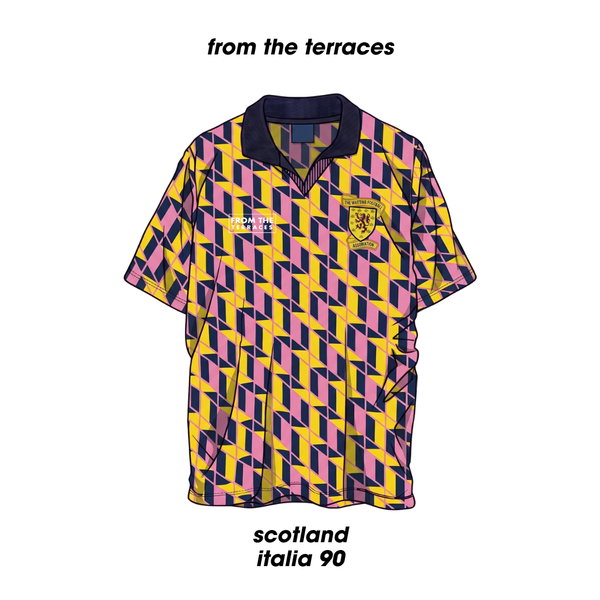 Scotland Italia 90 Third Kit T-Shirt White