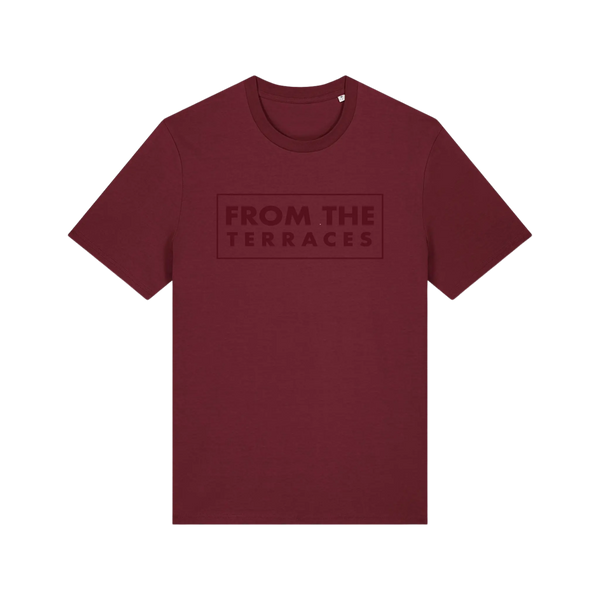 Stealth Tee Burgundy From The Terraces