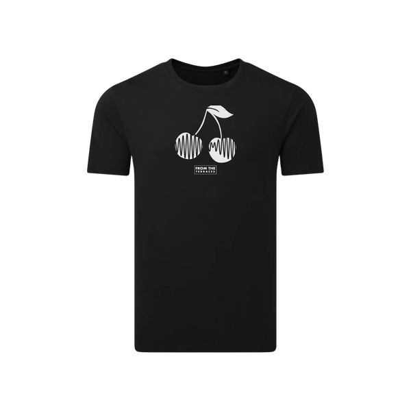 AM Cherry T-Shirt Black From The Terraces