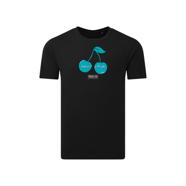 Maybe Cherry T-Shirt Black