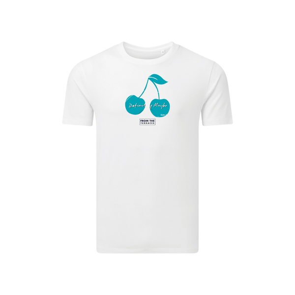 Maybe Cherry T-Shirt White