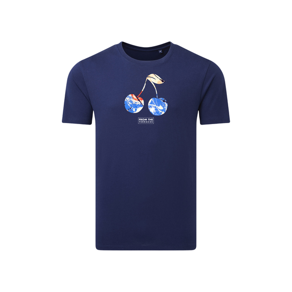 Adored Cherry T-Shirt Navy