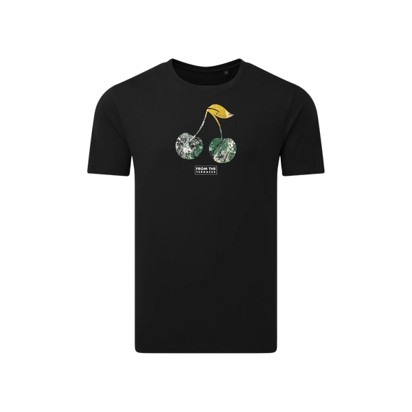 1989 Cherry T-Shirt Black From The Terraces