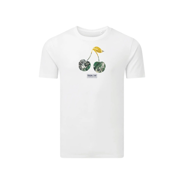 1989 Cherry T-Shirt White From The Terraces