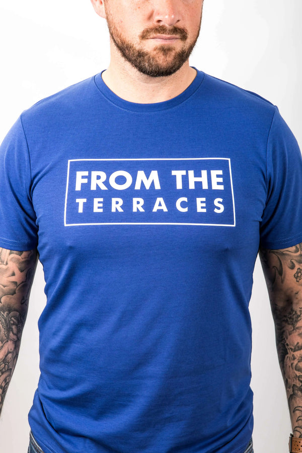 From The Terraces Tee - Blue From The Terraces