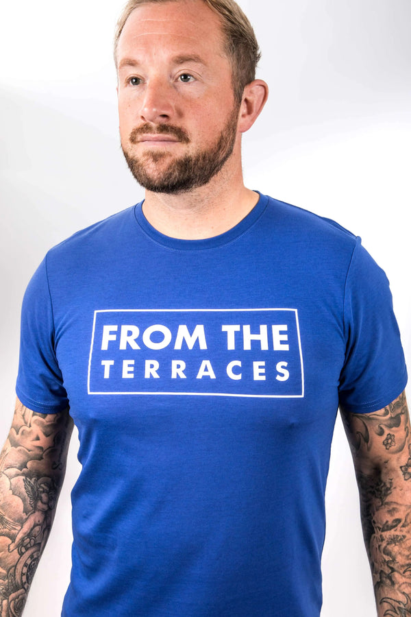 From The Terraces Tee - Blue From The Terraces