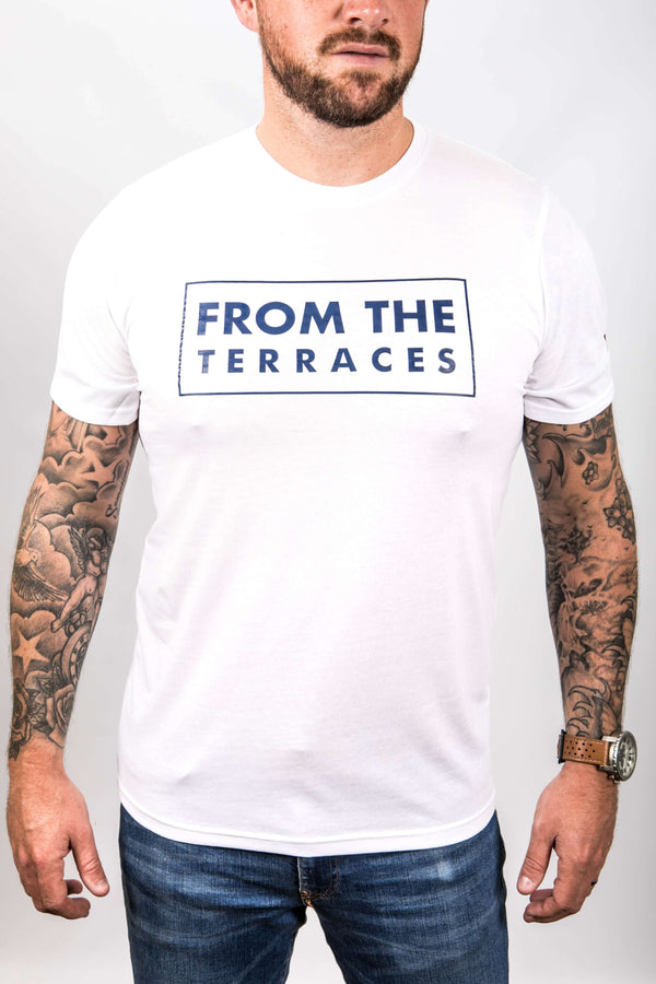 From The Terraces Tee - White