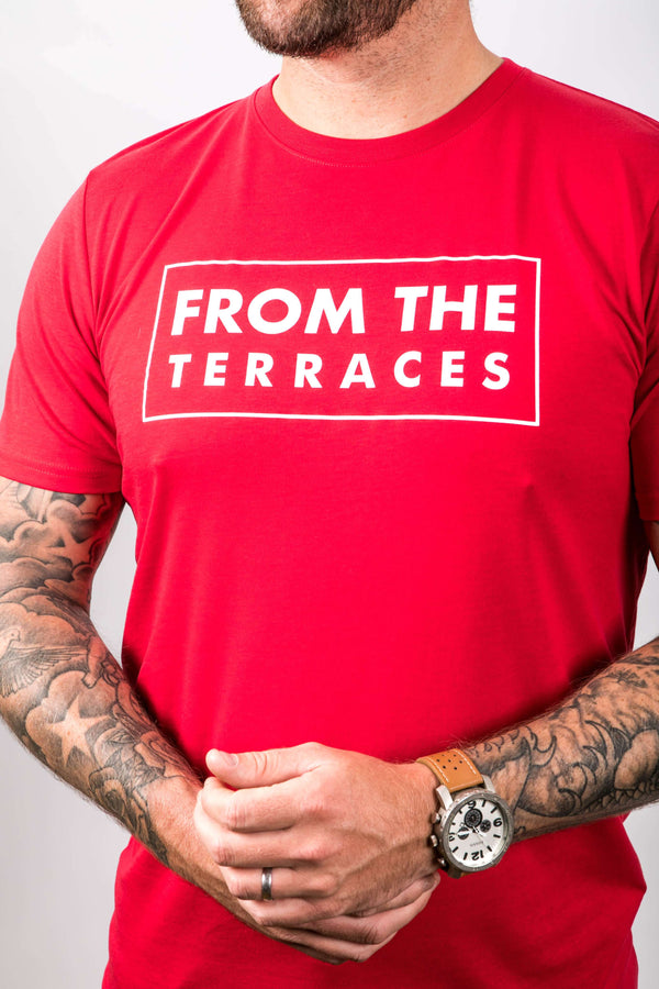 From The Terraces Tee - Red