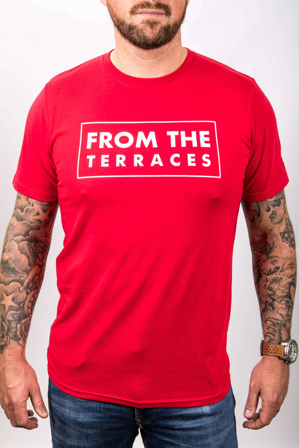 From The Terraces Tee - Red