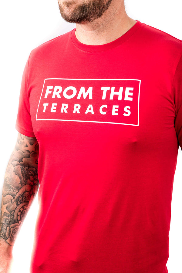 From The Terraces Tee - Red