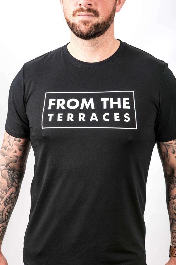 From The Terraces Tee - Black