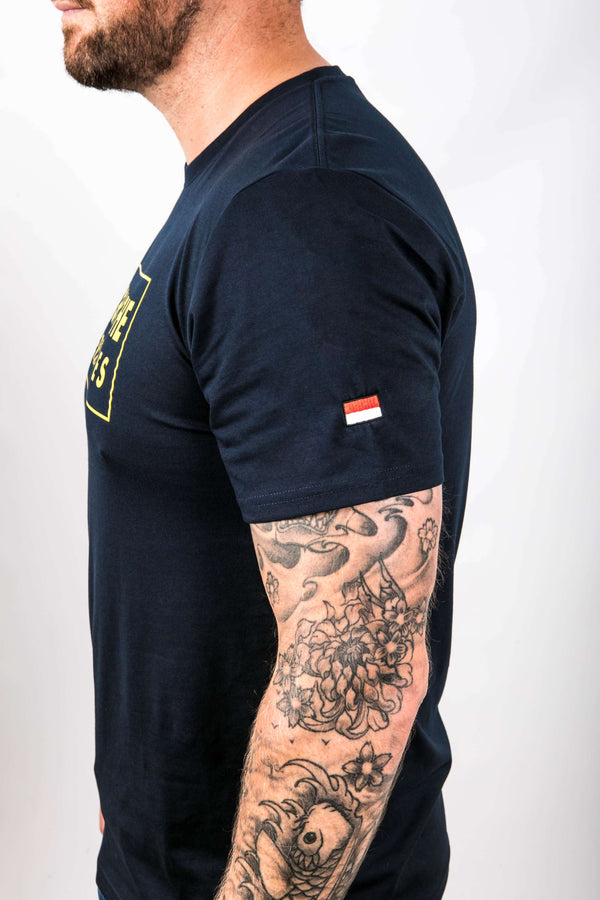 From The Terraces Tee - Black