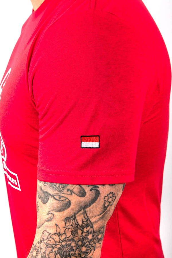 From The Terraces Tee - Red