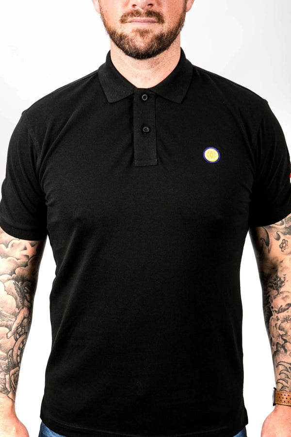 Classic From The Terraces Short Sleeve Polo - Black From The Terraces