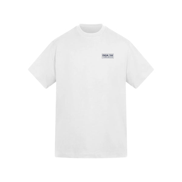 FTT Repeater Heavyweight Oversized T-Shirt White From The Terraces