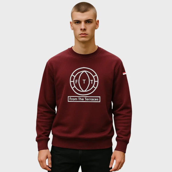 OG FTT Sweatshirt - Burgundy From The Terraces