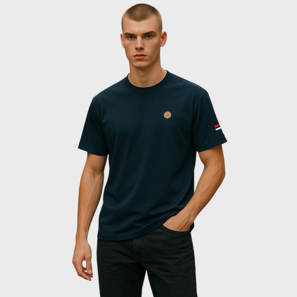Classic From The Terraces Tee - French Navy