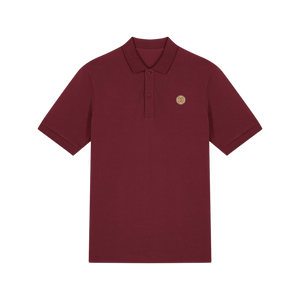 Classic From The Terraces Short Sleeve Polo - Burgundy
