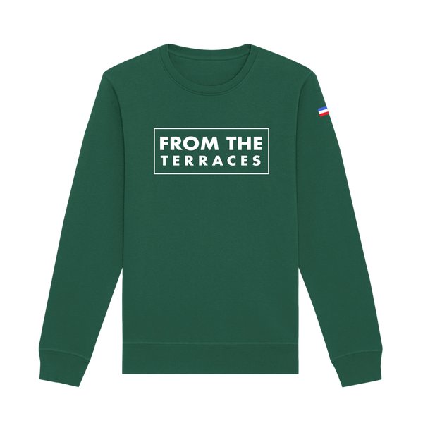 From The Terraces Sweatshirt - Bottle Green