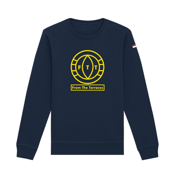 OG FTT Sweatshirt - Navy - Yellow Logo