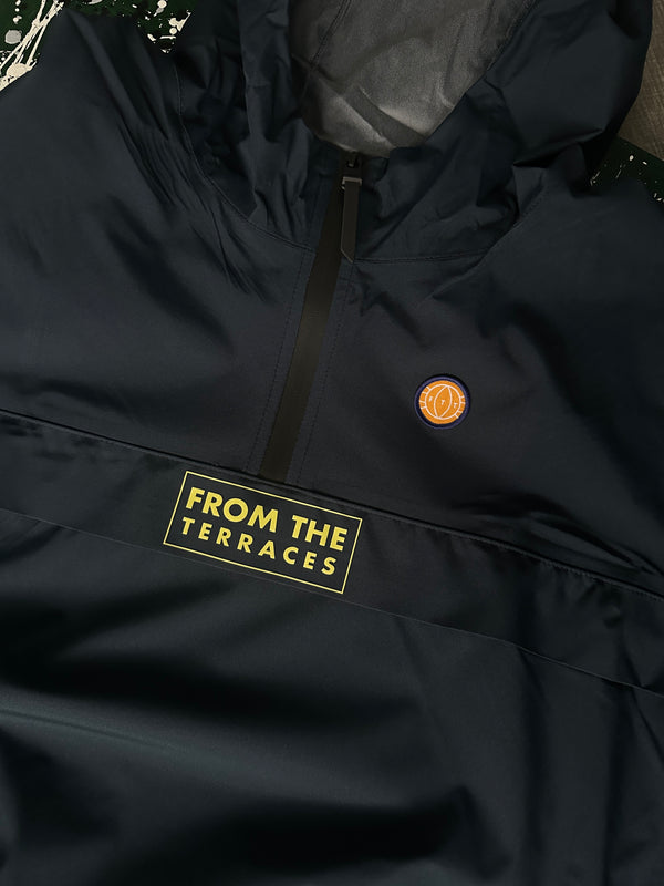 The Awayday Waterproof 1/4 Zip Windbreaker - Navy