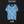 England 90 World in Motion Blue T-Shirt Black back view – From The Terraces