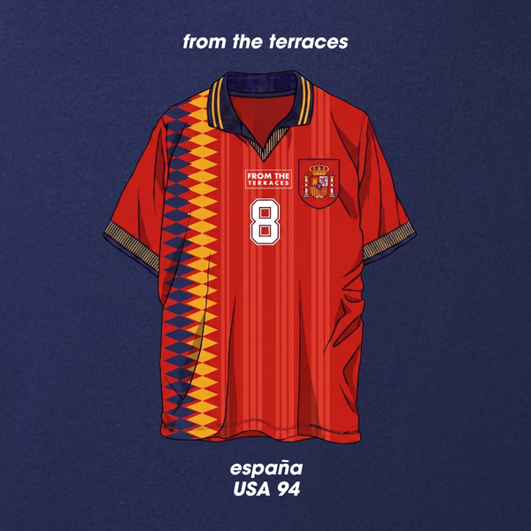 Spain USA 94 Home Kit T-Shirt Navy