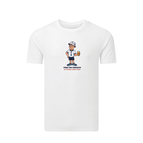 Terry England Home Euro 96' T-Shirt White