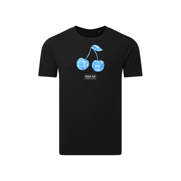 England Italia 90' Blue Cherry T-Shirt Black