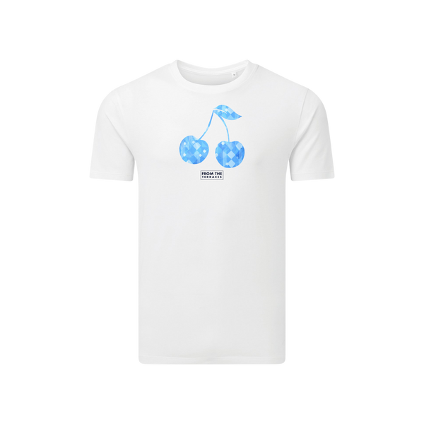 England Italia 90' Blue Cherry T-Shirt White