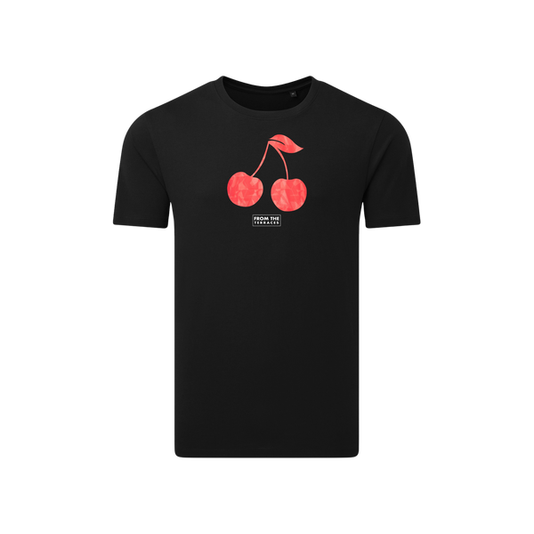 England Italia 90' Red Cherry T-Shirt Black – From The Terraces