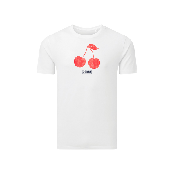 England Italia 90' Red Cherry T-Shirt White