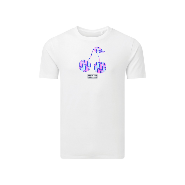 Scotland Italia 90' Third Kit Cherry T-Shirt White