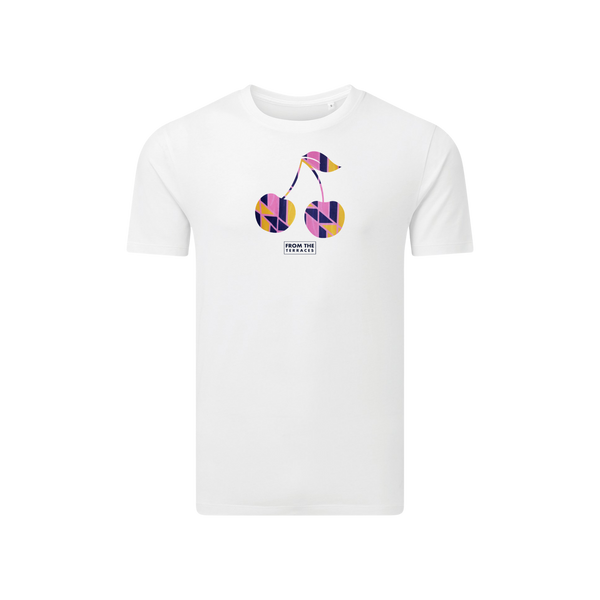 Scotland Italia 90' Fourth Kit Cherry T-Shirt White