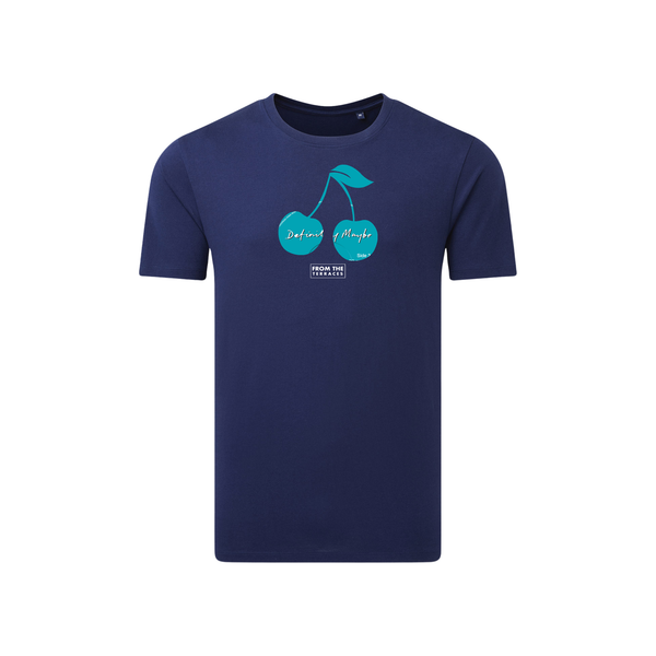 Maybe Cherry T-Shirt Navy