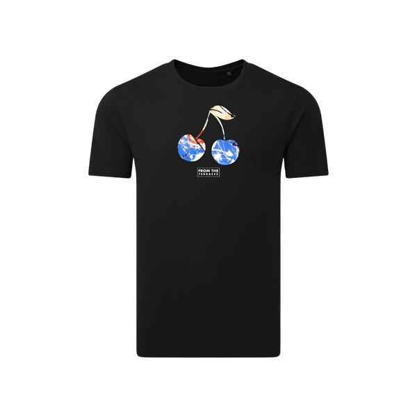 Adored Cherry T-Shirt Black