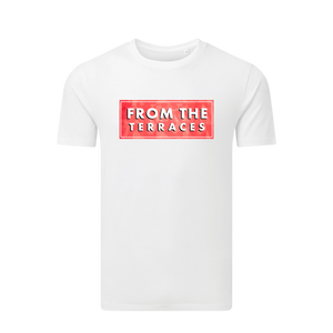 England Italia 90' Red FTT Logo T-Shirt White – From The Terraces