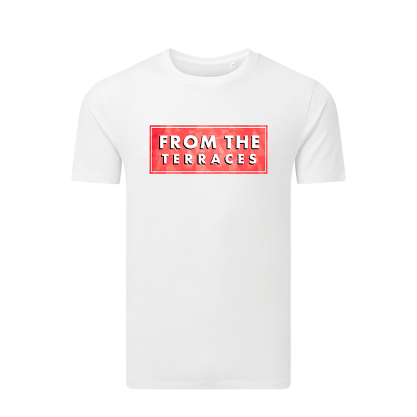 England Italia 90' Red FTT Logo T-Shirt White – From The Terraces