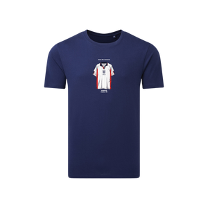 England France 98 Shirt T-Shirt Navy – From The Terraces