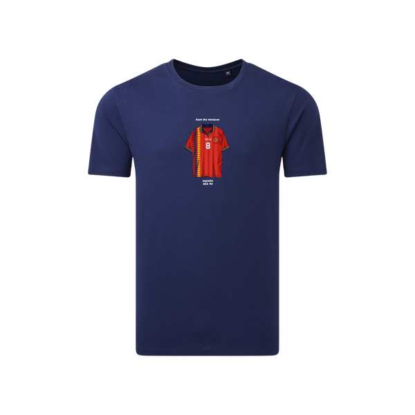 Spain USA 94 Home Kit T-Shirt Navy