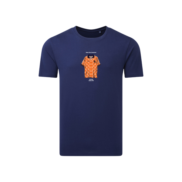 Netherlands Italia 90 Home Kit T-Shirt Navy