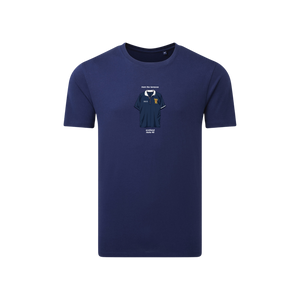 Scotland Italia 90 Home Kit T-Shirt Navy – From The Terraces
