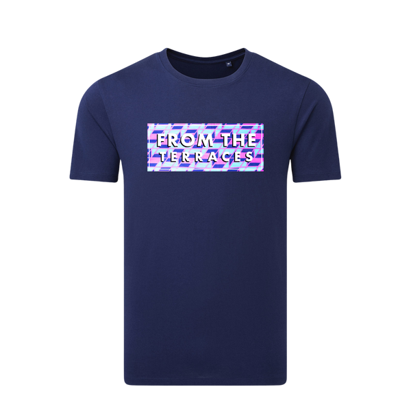 Scotland Italia 90' Fourth Kit FTT Logo T-Shirt Navy
