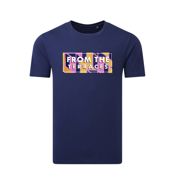 Scotland Italia 90' Third Kit FTT Logo T-Shirt Navy