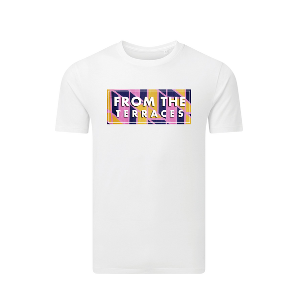 Scotland Italia 90' Third Kit FTT Logo T-Shirt White