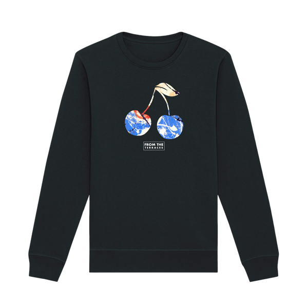 Adored Cherry Sweatshirt Black