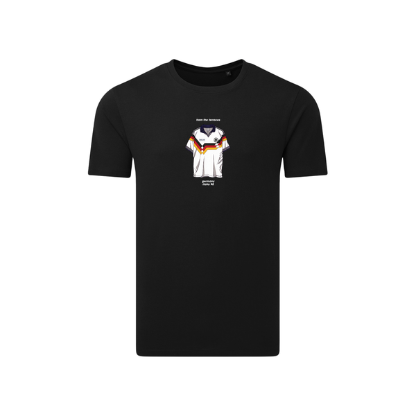 Germany Italia 90 Home Kit T-Shirt Black