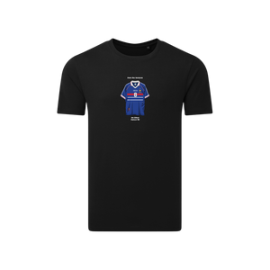 France 98 France Home Kit T-Shirt Black – From The Terraces